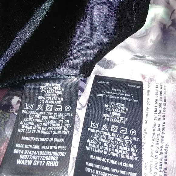 $895 Ted Baker Office Chic Dress and Jacket Suit - Picture 7 of 7